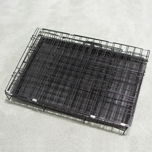 Tasarımlar paslanmaz çelik demir katlanabilir ticari tel ucuz toptan büyük Metal Pet köpek kulübesi kafes evi ucuz - Product Image 5