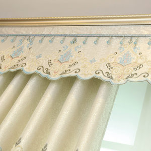 Factory <strong>Curtain</strong> Fabrics <strong>Turkey</strong> Embroidered OEM 100% Polyester <strong>Curtain</strong> - Product Image 2