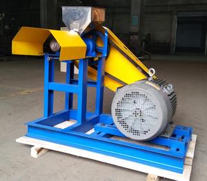 Extrusora de hojaldre de tornillo de maíz pequeño/máquina para fabricar alimentos de harina de trigo inflada/máquina extrusora de polvo de soja de popper de arroz - Product Image 6