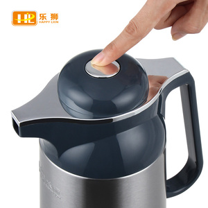 FELICE LEONE Boccetta di Vuoto Caffettiera con Vetro di Ricarica di Stile Del Giappone 1000ml di Isolamento Thermos In Acciaio Inossidabile per Tè e <span class=keywords><strong>Caffè</strong></span> - Product Image 3