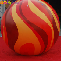 Ballon gonflable en pvc, 5 pouces, avec impression complète pour la décoration