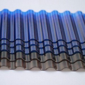 Tấm Lợp Dạng <span class=keywords><strong>S</strong></span>óng <span class=keywords><strong>Polycarbonate</strong></span> Pc Waves Vật Liệu Xây Dựng Nhà Kính - Product Image 1