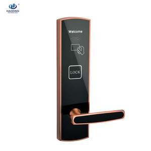 Slimme Elektronische Key Card Batterij <span class=keywords><strong>Operated</strong></span> Handvat Lock Hotel Deurslot Met Toegangscontrole Systeem - Product Image 1
