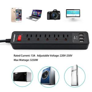 Toperek 2018 New thông minh Pop ổ cắm, USA tường ổ cắm với USB - Product Image 4