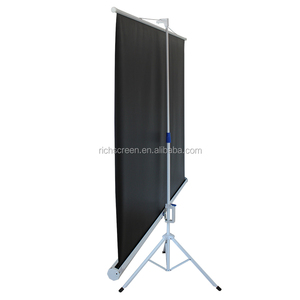 100" 120" 4:3 1:1 16:9 Portable Tripod Stand Projection Screen Matte White JAVES TS 3-Year <strong>Warranty</strong> <strong>Projector</strong> - Product Image 2