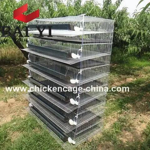 High Quality Heavy Weight Cage For Quail Price And Quail Battery Cages For Sale