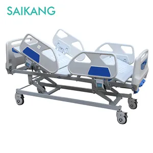 SK013-2 Cama manual móvel padrão da mobília aluída da multi-função do hospital