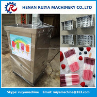 Machine automatique de fabrication de sucettes glacées pop du fournisseur chinois Alibaba pour l'eau et le lait de fruits avec de nouveaux composants de moteur