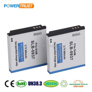Caméra de remplacement Batterie 900mAh SLB-0937 pour Samsung Caméra - Product Image 2