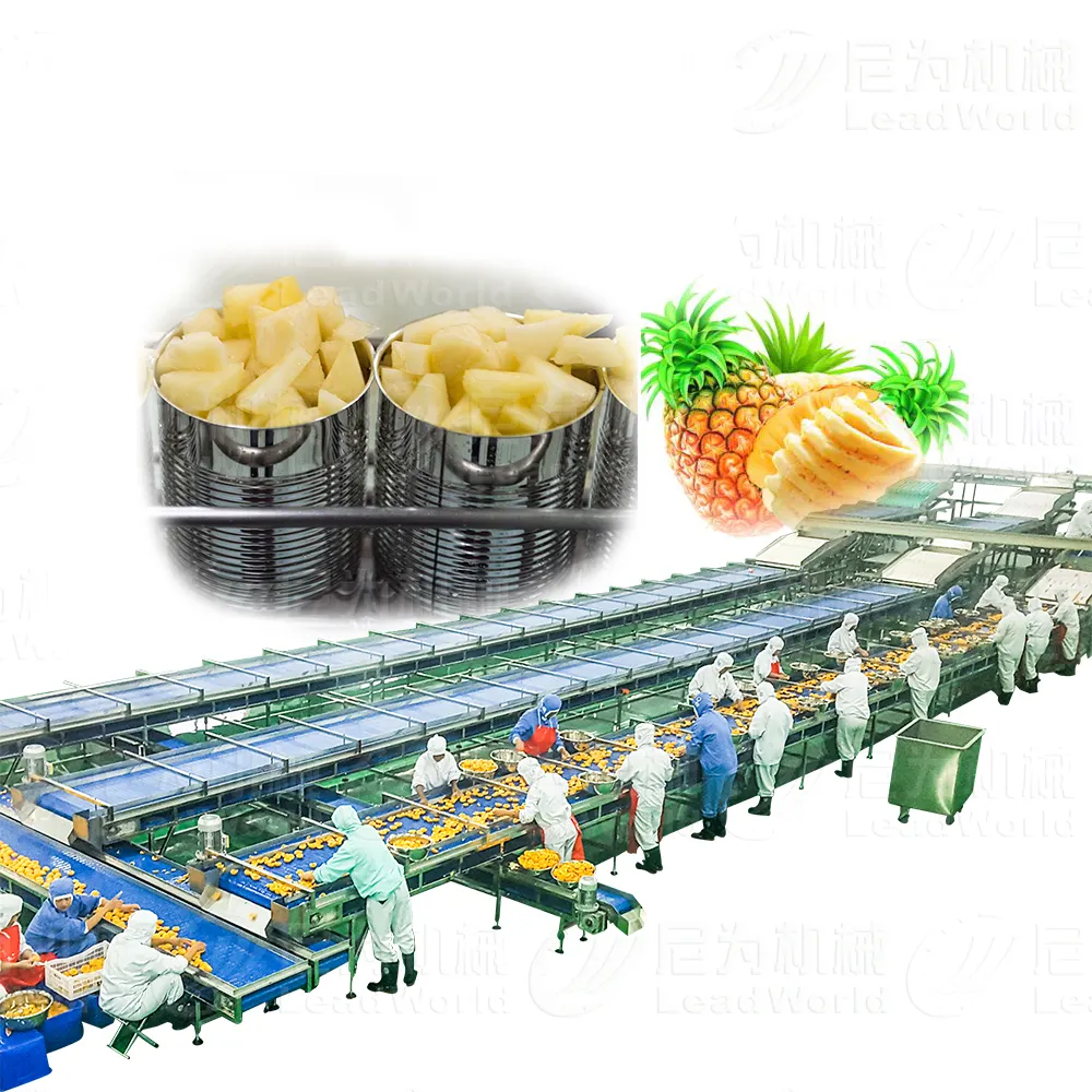 Leadworld Factory directly offer pineapple food tin canning machine