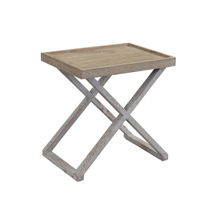 Mộc mạc phòng chờ nội thất phòng khách đồ nội thất cổ mộc mạc tái chế thông màu sắc đôi hand <span class=keywords><strong>painted</strong></span> <span class=keywords><strong>end</strong></span> bảng với tấm top - Product Image 2