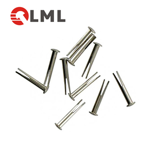 Lot de créoles percées, ensemble en cuivre et aluminium, fer forgé massif, Rivets cirés, OEM, ODM, Rivets - Product Image 4