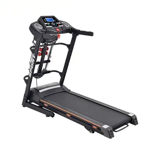 LIJIUJIA Home Gym Treadmill Elektrik, Treadmill Kebugaran 1,5 Hp Dc Motor untuk Treadmill