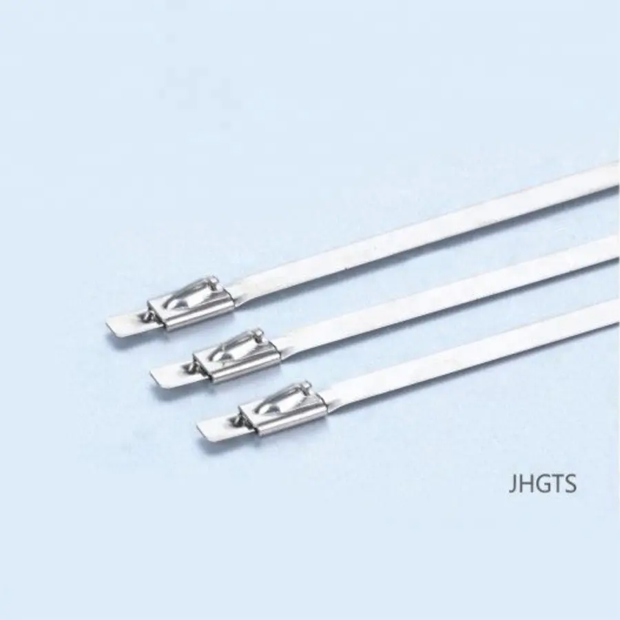 Ball self-locking cable stainless steel cable tie