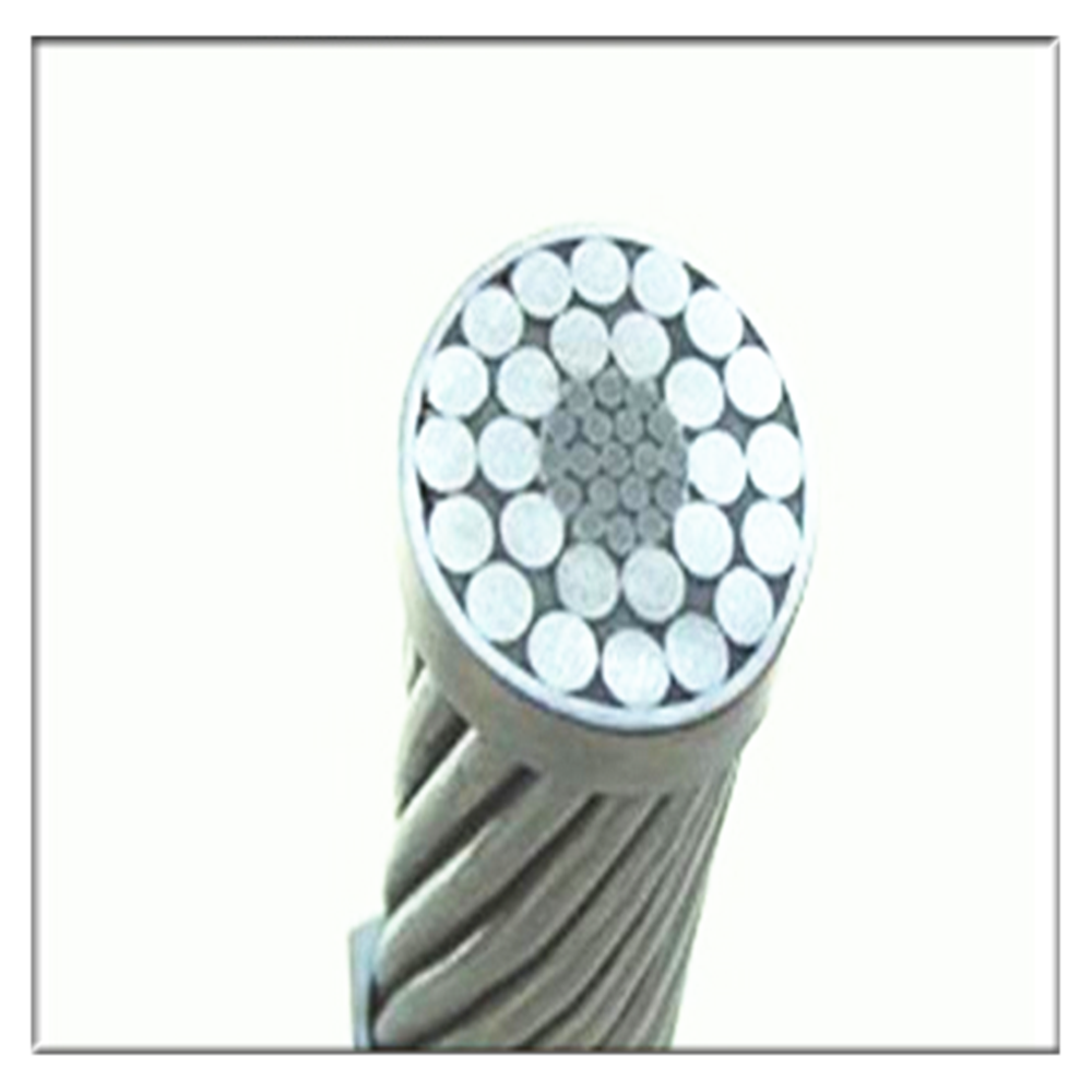 ASTM B 232, BS 215 Parte 2, IEC 61089 Conductor desnudo ACSR Conductor de aluminio con refuerzo de acero
