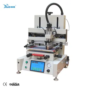 mini screen printing machine for single color printing saucer