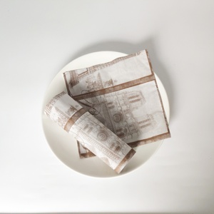Santi an Papier Virgin Wood Pulp Papier Servietten für Tischdecke Party Bankett Hotel <span class=keywords><strong>Plain</strong></span> Restaurant Servietten für Tisch dekoration - Product Image 5