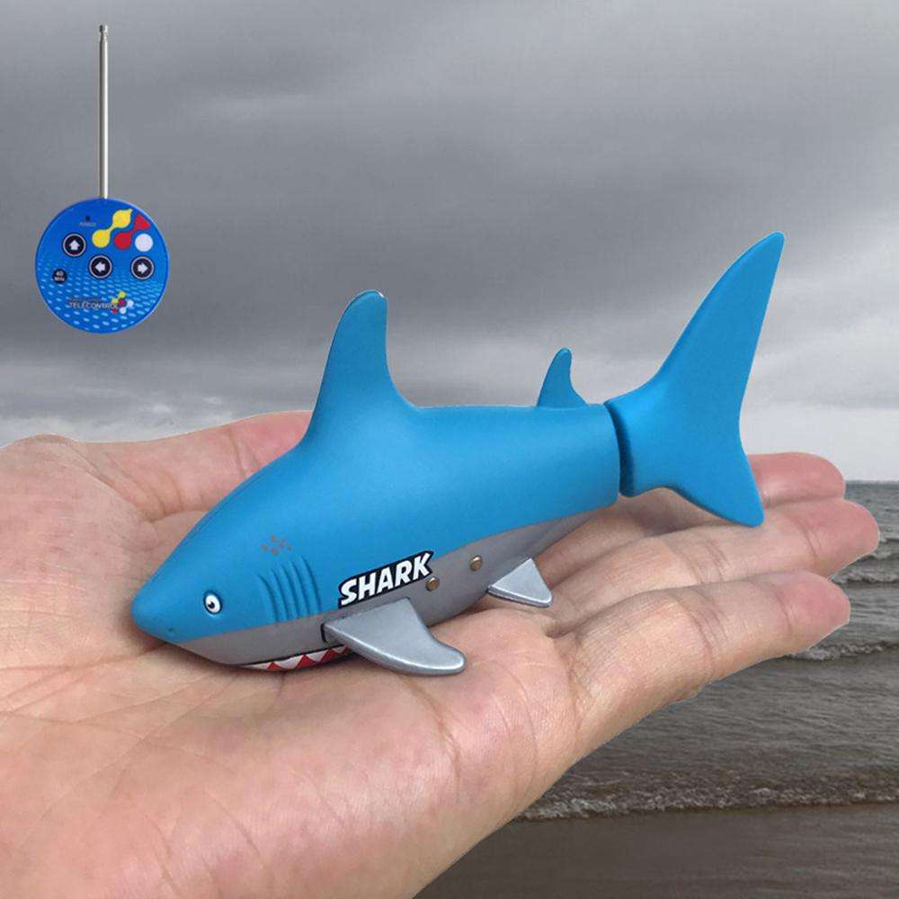Remote Control Mini Shark Submarine Funny RC Underwater Fish Boat Toy  Sharks Toys for Children