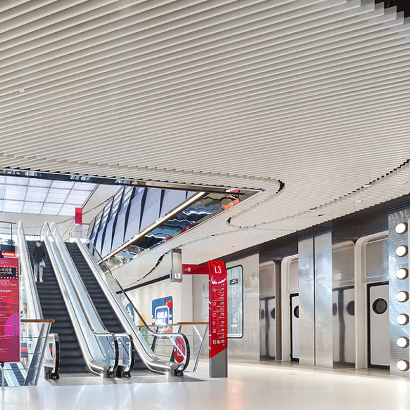 2018 SGS Nouveau Design U Forme Plafond De Cloison