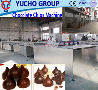 Machine de dépôt de puces de chocolat, grande usine en chine, bon marché, dépôt à domicile