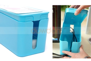 Gestione Dei Cavi Scatole Organizzatore di Stoccaggio Di Grandi Dimensioni Del Supporto per <span class=keywords><strong>TV</strong></span> Scrivania Del Computer USB Hub - Product Image 5