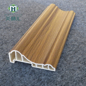 WPC Polyurethane Mouldings <span class=keywords><strong>Mdf</strong></span> Đúc Gỗ Hạt Hiệu Ứng Trần <span class=keywords><strong>Panel</strong></span> Pvc Với Khuôn - Product Image 2