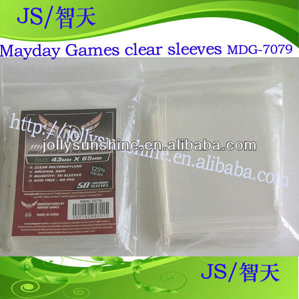 Карты рукава сигнал бедствия рукава прозрачным п . п . премиум мини химера игры рукава mdg-7079, Дунгуань завод