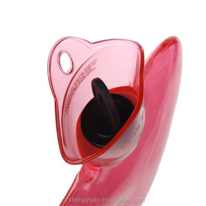 Pas cher prix en plastique en forme de <span class=keywords><strong>coeur</strong></span> bouteille d'eau chaude - Product Image 4
