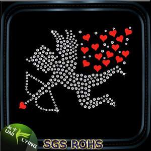Crystal <span class=keywords><strong>Cupido</strong></span> Diseño Hot Fix Piedras En Al por mayor - Product Image 1