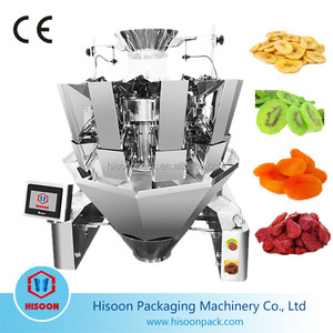 Báscula multicabezal computarizada, 10 cabezales, balanza para chips de frutas secas/rebanadas - Product Image 2