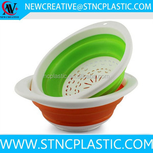 Passoire de riz en silicone pliable, tamis pour la cuisson des fruits et légumes - Product Image 2