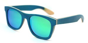 Échantillons gratuits achat en vrac auprès de Chine vente en gros de lunettes de soleil en bois de skateboard recyclées durables 2025 - Product Image 5