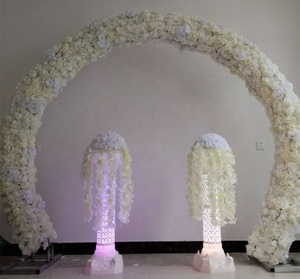 Arco de flores para decoración de boda, 20x50CM, para fiesta de boda, pasillo, carretera decorativa, centros de mesa citados - Product Image 2
