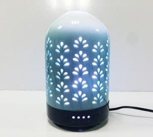 Bán buôn 100ml gốm siêu âm điện xách tay độ ẩm không khí tùy chỉnh trắng đá khuếch tán cho hộ gia đình sử dụng - Product Image 4