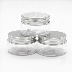 Toples Kosmetik Hewan Plastik Bening, 1Oz 50G 50Ml 80Ml 200Ml