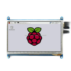 7 pulgadas raspberry <span class=keywords><strong>pi</strong></span> lcd pantalla táctil capacitiva pantalla táctil raspberry <span class=keywords><strong>pi</strong></span>/BB negro HDMI HD raspberry <span class=keywords><strong>pi</strong></span> pantalla - Product Image 1