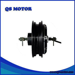 10 pulgadas QS BLDC Motor 2kw 72V (48-96V) Rueda Hub Motor (50 H) Tipo V2, <span class=keywords><strong>dc</strong></span> sin escobillas motor de cubo para scooter electric - Product Image 2