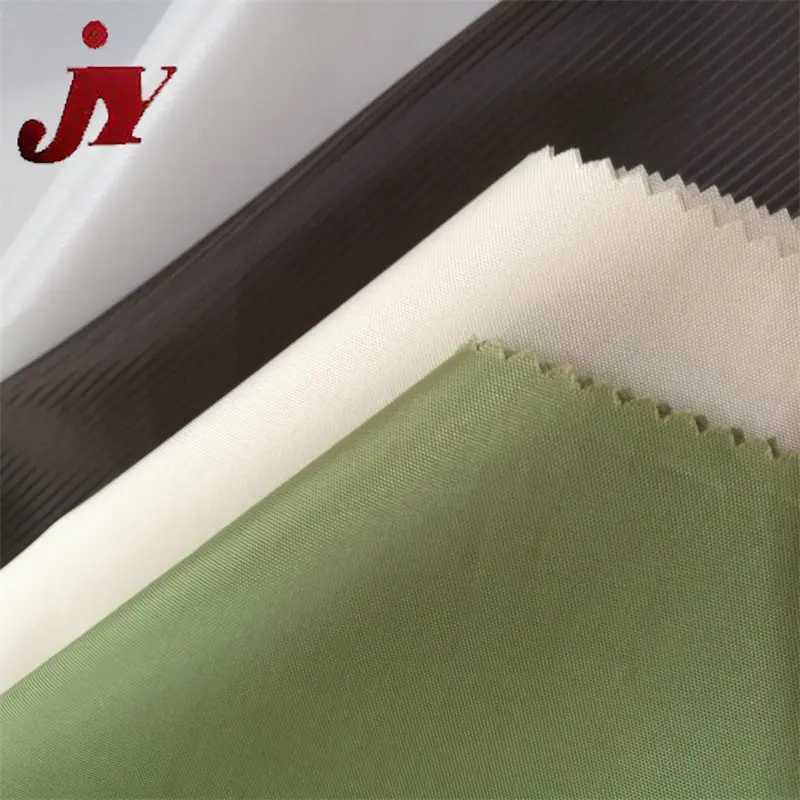 China Textile Factory Wholesale 190T Polyester Taffeta Fabric for Suit Inner Lining Waterproof Breathable Fabric