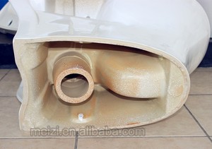 Nouvelle Offre : Ensembles <span class=keywords><strong>WC</strong></span> Deux Pièces en Dolomite, Céramique Moderne à Double Chasse, Siphon en S/P - Product Image 6