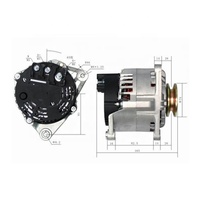 Alternador de Coche de 12v 65a para Motor Perkins JCB OEM 2871A303 2871A301 185046500 185046522 2871A156