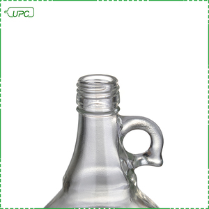 Botella de Vidrio Reciclado de 5 Litros para Vino Tinto con Asa y Tapa - Product Image 5