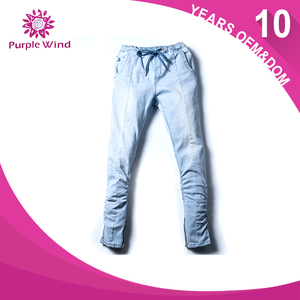 Comercio Garantía de mens basculador pantalones <span class=keywords><strong>vaqueros</strong></span> azul claro con cintura elástica - Product Image 1