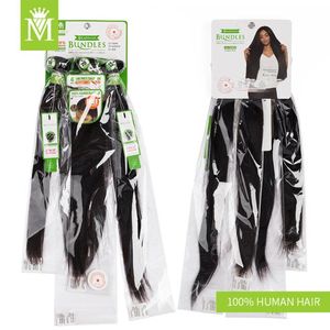 MALAIKA 人发束处理自然颜色秘鲁人发编织束为妇女编织雷米头发 - Product Image 2