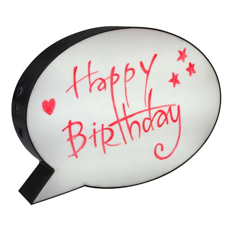 ABS акриловый персонализированный кинотеатр на батарейках и питание от usb формат A4, кинематографический лайтбокс с буквами, светодиодный лайтбокс с магнитом