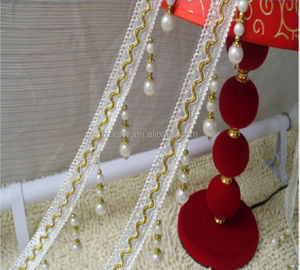 2014 frangia di perline, frange, frange con finiture - Product Image 1