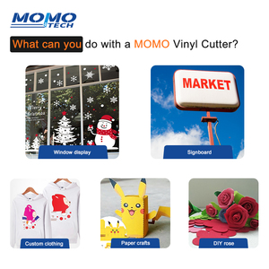 Máy cắt vinyl bọc thủy lực tự động 16inch A3 trong máy cắt nhiều màu - Product Image 4