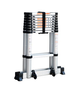 Aldi En131 <span class=keywords><strong>Telescopic</strong></span> Đôi A-khung Gấp Thang/Nhôm Thang Sản Xuất Tại Trung Quốc - Product Image 2