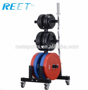 GYM Storage Rack Barbell Stand Holder <strong>Weight</strong> Plate Rack <strong>Weight</strong> Plate <strong>Tree</strong> - Product Image 5