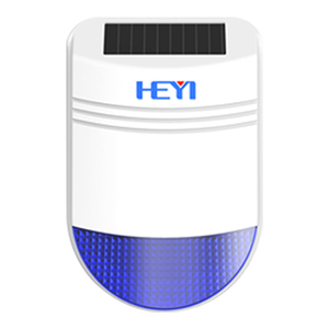 Sirena de alarma estroboscópica inalámbrica con energía solar independiente Sistema de seguridad externo - Product Image 3