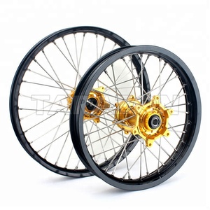 Ensemble de roues à rayons personnalisées pour moto tout-terrain, <span class=keywords><strong>motocross</strong></span>, enduro, trial, MX - Product Image 3